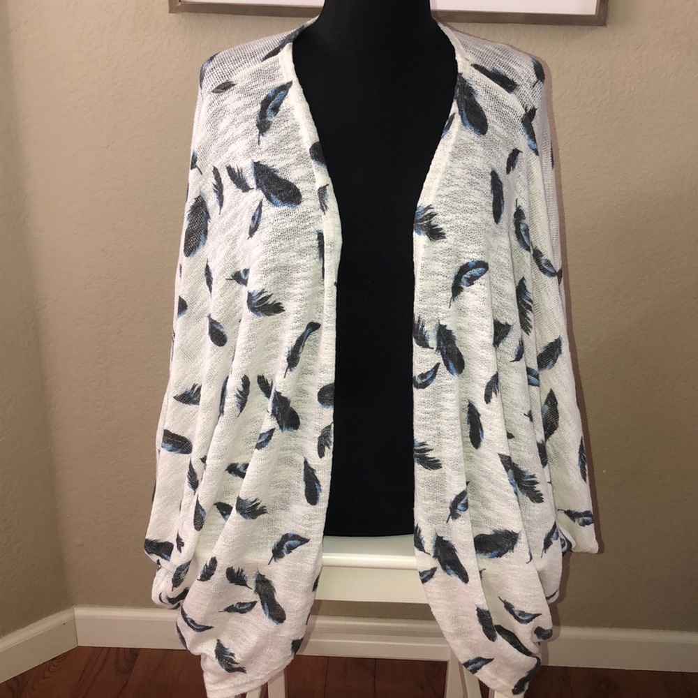 Adora Feather Cardigan Medium